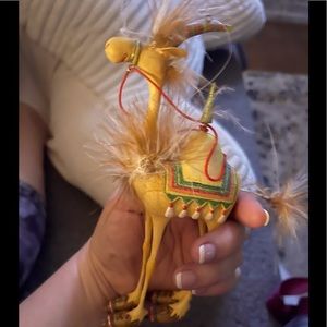 Patience Brewster Camel ornament